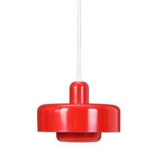 Space Age Danish Go-Go Pendant Lamp attributed to Dan Heersø for Vitrika, 1970s For Sale