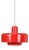 Space Age Danish Go-Go Pendant Lamp attributed to Dan Heersø for Vitrika, 1970s For Sale