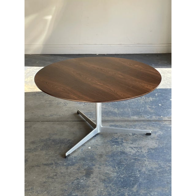 Arne Jacobsen for Fritz Hansen Rosewood Coffee Table For Sale - Image 11 of 13