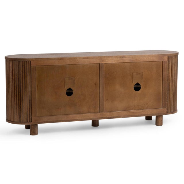 Ravello Modern Carved Sideboard For Sale - Image 4 of 6