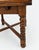 Antique English Jacobean Revival Oak Draw Leaf Mahjong Game Table, C. 1920s For Sale - Image 4 of 8