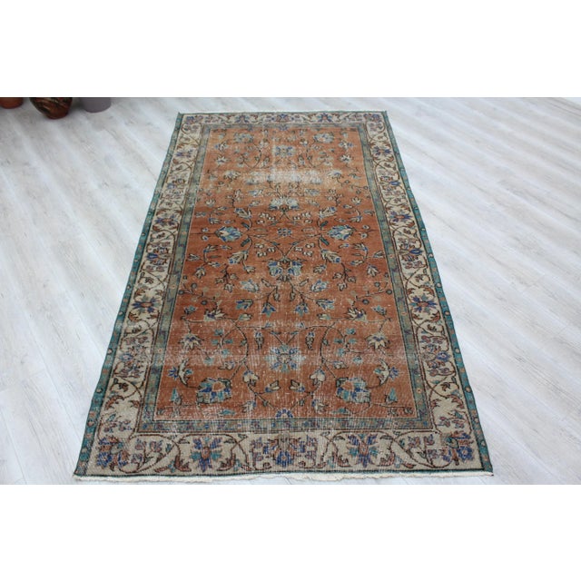 Vintage Turkish Area Rug - 53"x92" For Sale - Image 13 of 13