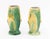 English Majolica Corn Pitcher and Vases, 3 Pieces For Sale - Image 4 of 14