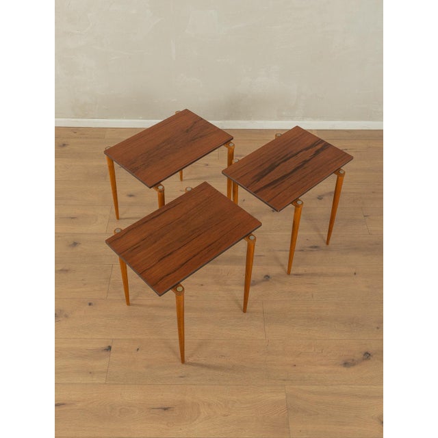 Vintage Nesting Tables from Opal Möbelk, 1960s, Set of 3 For Sale - Image 6 of 10