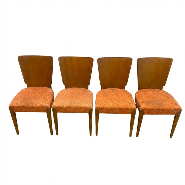 Chairs by Jindřich Halabala, Former Czechoslovakia, 1960s, Set of 4 For Sale - Image 10 of 10