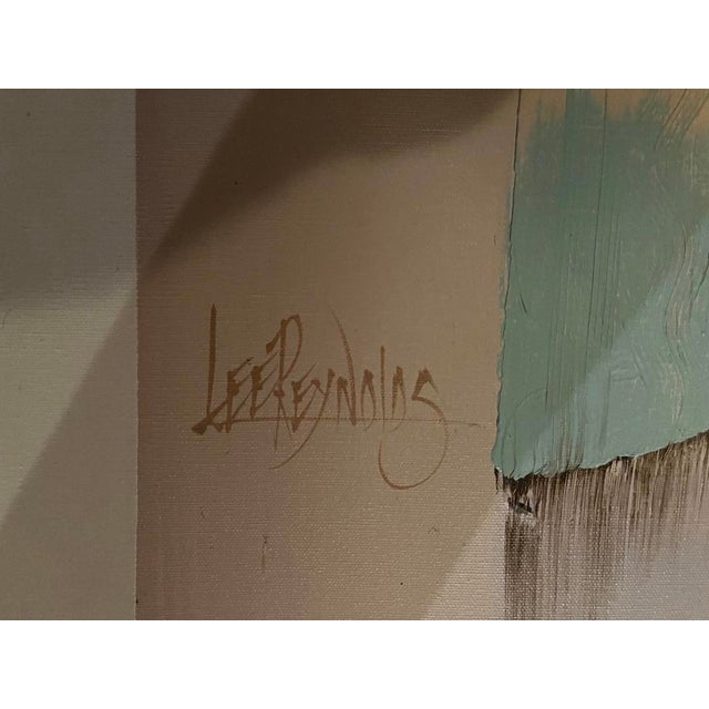 Abstract 1960s Mid-Century Lee Reynolds Mixed Media Abstract Artwork For Sale - Image 3 of 4