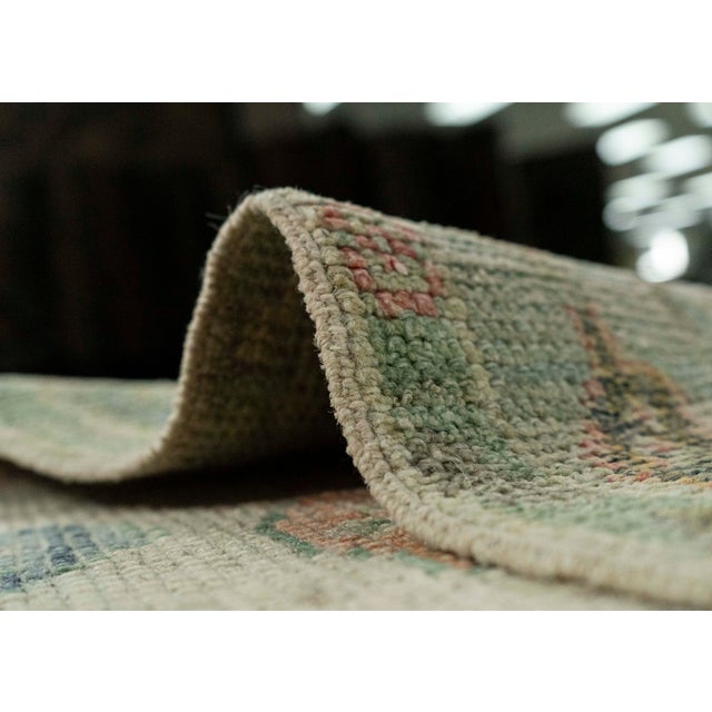 Textile Turkish Oushak Rug 2'3" x 4'11" #20261 For Sale - Image 7 of 8