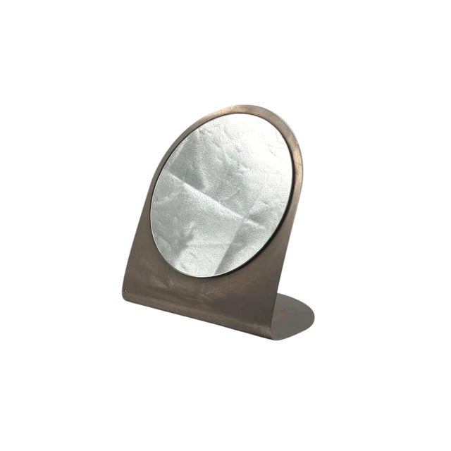 1970s Mid-Century Modern French Table Mirror, 1970s For Sale - Image 5 of 15