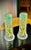 Art Nouveau Satin Glass Lily of the Valley Vases from Legras, 1890s, Set of 2 For Sale - Image 9 of 17