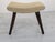 Vintage Pouf in Fabric and Wood, 1960s For Sale - Image 11 of 12