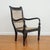 Early 19th Century Ebony Carved Grandfather Shell Mark Chair For Sale - Image 12 of 17