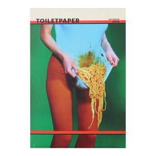 Maurizio Cattelan Toiletpaper Official Poster For Sale