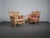 An extraordinary pair of baroque-style armchairs by dutch avant-garde design label the people of the labyrinths, dating...