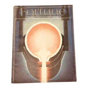 Vintage Fortune Magazine November 1938