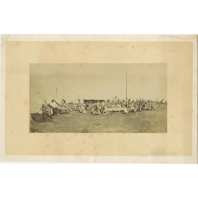 British Army Camp Scenes – Highland and Queen’s Regiments, 19th Century Pair, circa 1870 This is a compelling pair of...