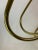 Metal Late 20th Century Oversized Brass Sculptural Loop Table Lamp With Shade For Sale - Image 7 of 11
