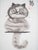 Laszlo Tibay (1962) Dreaming Kitten Ink and wash drawing Signed upper right Authenticated by the artist's stamp On thin...