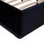 Wood Marlow Performance Velvet King Bed, Black For Sale - Image 7 of 11
