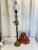 Hollywood Regency Vintage Regency Elephant on Column Table Lamp For Sale - Image 3 of 11