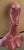 Abstract Modernist Rose Glazed Abstract Ceramic Bust Sculpture For Sale - Image 3 of 4