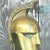 Vintage Regency Brass Gladiator Helmet For Sale - Image 9 of 13