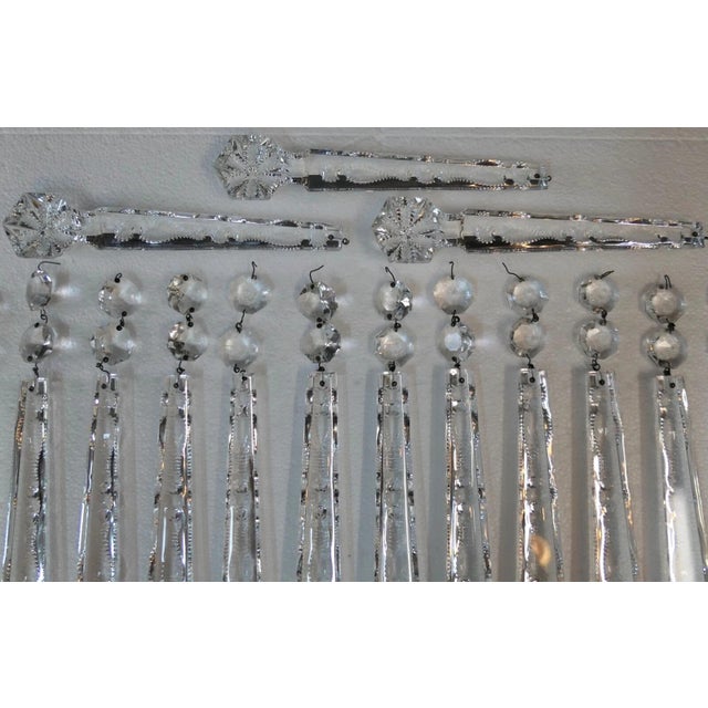 Late 19th Century Victorian Cut Glass Prisms, 10" - Set of 20 For Sale In New York - Image 6 of 9
