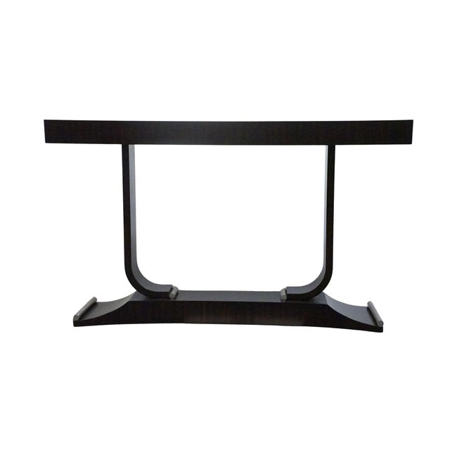 Maitland Smith Furniture Living Room Decoratif Contemporary Modern 57" Console / Entryway Table For Sale - Image 11 of 12