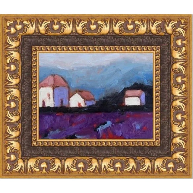 Contemporary Impressionist Style Oil Painting, Late Afternoon Glow For Sale - Image 12 of 12