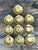 Vintage Brass Clamshell Ashtrays - Set of 10 For Sale - Image 12 of 12