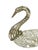 Vintage French Swan Salt Cellars - Pair For Sale - Image 6 of 9