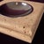 Italian Square Travertine Ashtray with Removable Metal Dish, 1970 For Sale - Image 15 of 16