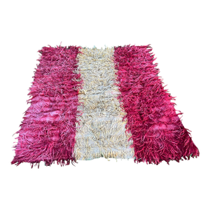 Vintage Anatolian Red Tulu Rug