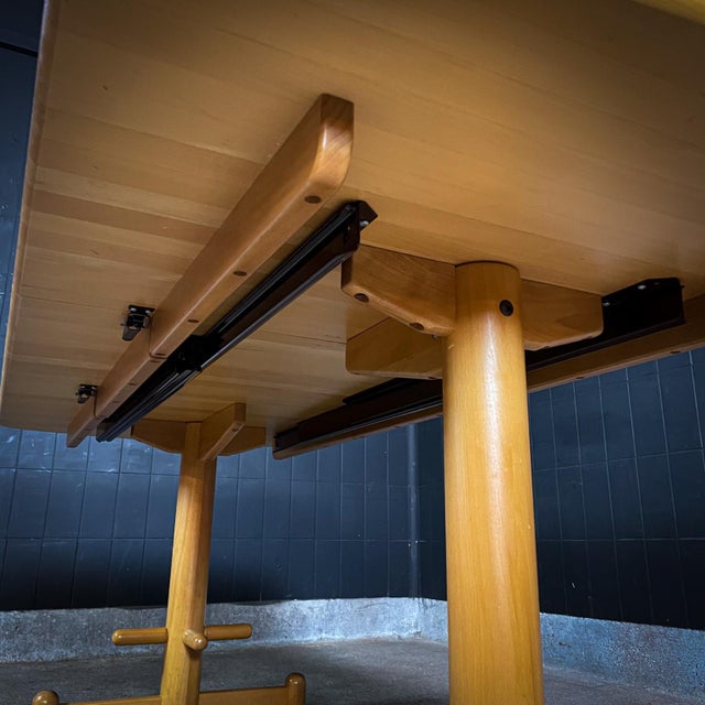 Vintage Stokke Pendulem Dining Room Set, Set of 5 For Sale - Image 9 of 16