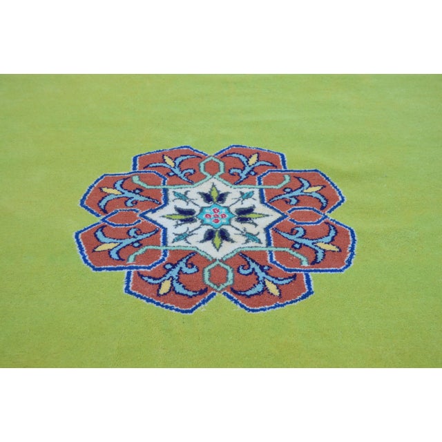 Late 20th Century Vintage Moroccan Rug - 7'5'' X 5'9'' For Sale - Image 4 of 8