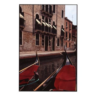 Paul Cooklin, Red Velvet Gondolas, Venice, Italy, Edition of 50 For Sale