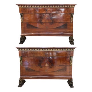 Single 18th Century Mahogany Chest For Sale