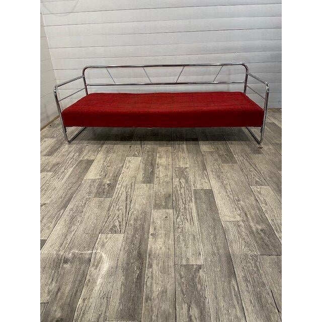Bauhaus Tubular Steel Sofa, 1940s For Sale - Image 10 of 10