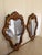 French Provincial Pair of Italian Rococo Giltwood Mirrors With Antiqued Glass For Sale - Image 3 of 14