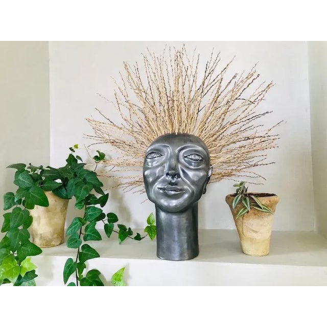 Curly Head Sculpture from FREAKLAB For Sale - Image 4 of 5