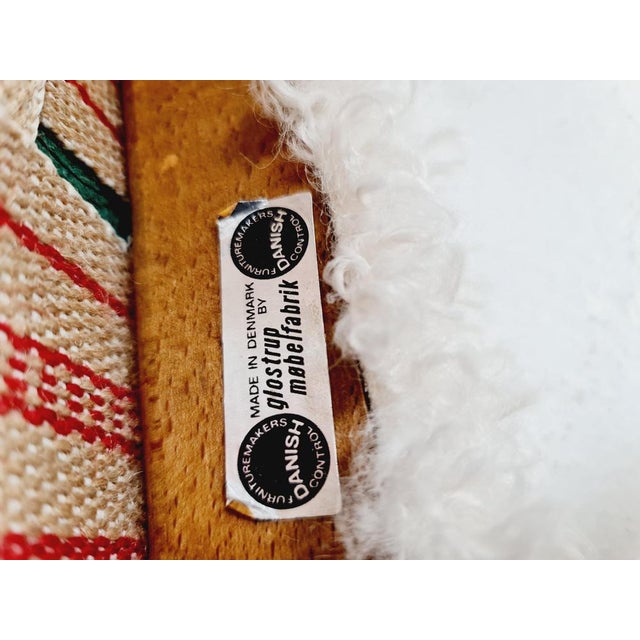 Brown Danish Modern Teak Chair from Clostrup, 1960s For Sale - Image 8 of 11