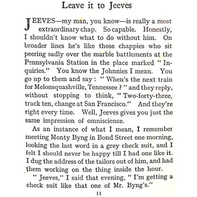 "My Man Jeeves" 1919 Wodehouse, p.g. For Sale - Image 4 of 5