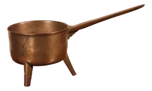 18th Century Tripod Apothecary Skillet, England