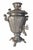 These Russian samovars are made of nickel-plated brass. They are used traditionally to boil water for tea. They are mid-...