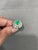 Natural Columbian Emerald Ring with Diamond in 18k Gold For Sale In New York - Image 6 of 18