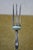 Antique French Silver Meat Carving Fork & Manche a Gigot Lamb Bone Clamp For Sale - Image 4 of 16