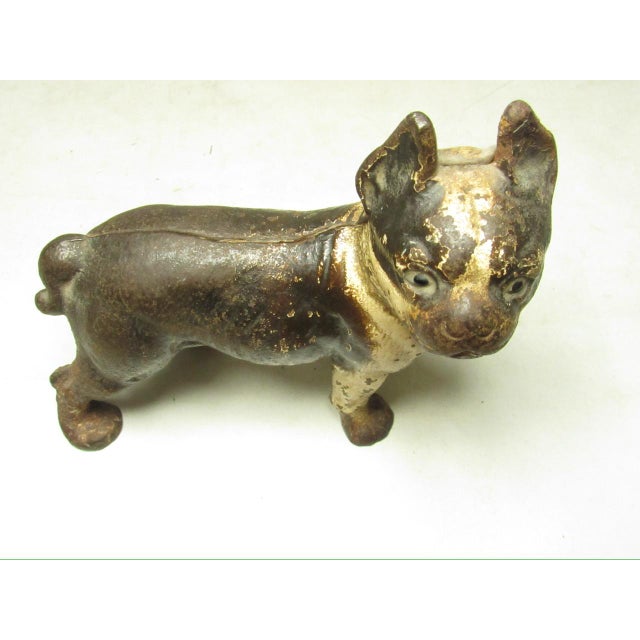 Cast Iron Hubley Boston Terrier Doorstop For Sale - Image 14 of 17