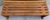 Mid-Century Modern Late 20th Century Barlow Tyrie English Teak Garden Bench With Slatted Top For Sale - Image 3 of 7