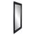 The Drago Mirror has a commanding presence. It features a large, oversized rectangular frame that is finished in a black...