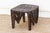 Brown Rustic Brown African Nupe Stool For Sale - Image 8 of 10