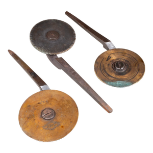 Solid Bronze Hand Embossing Book Tools c.1860-1920